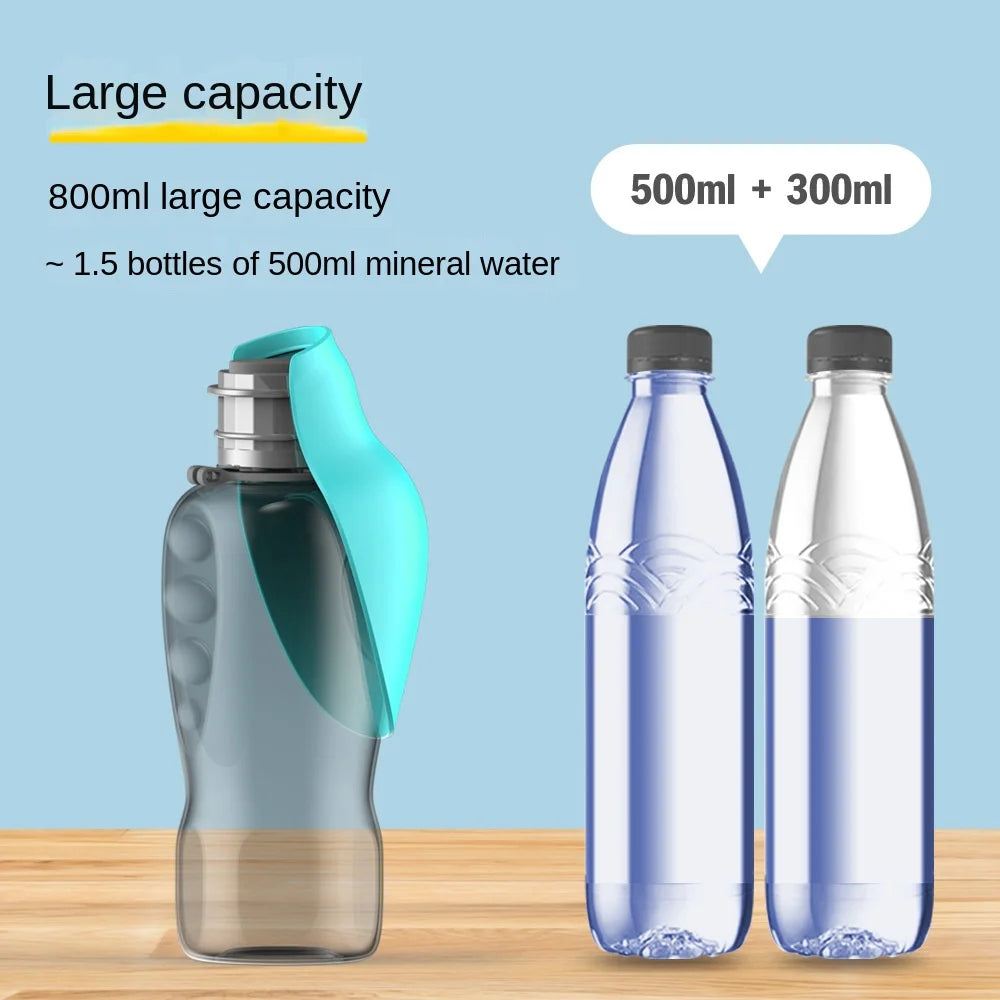 Portable Leaf Pet Water Bottle