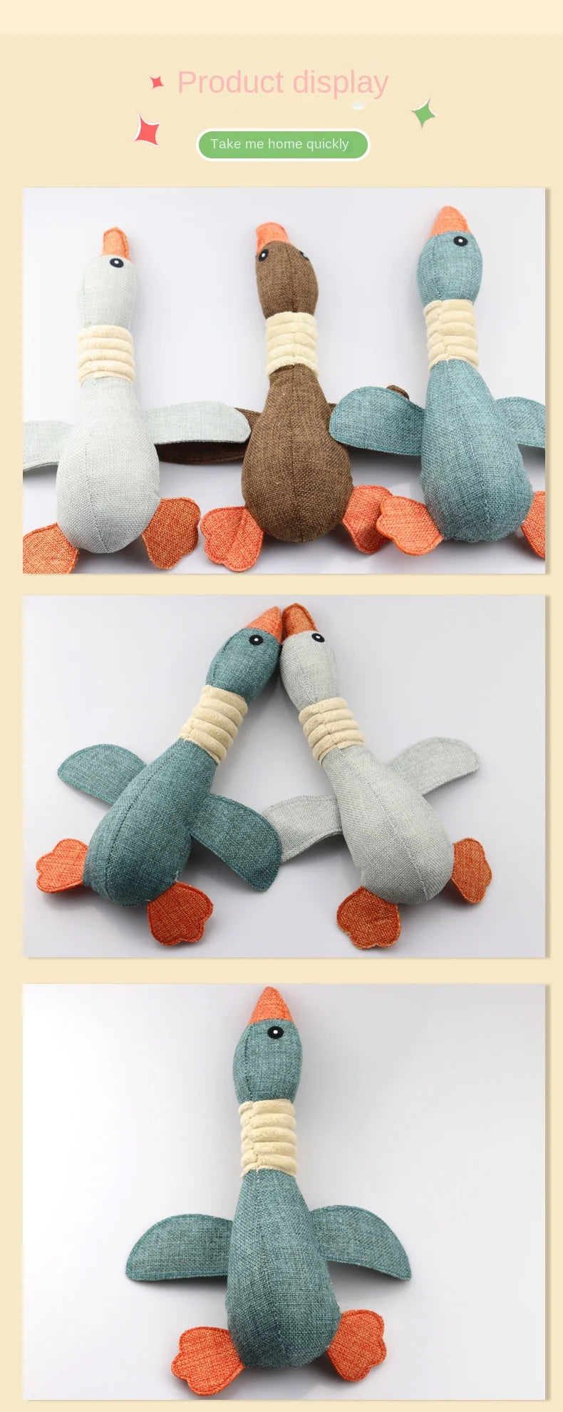 Wild Goose Dog Toy