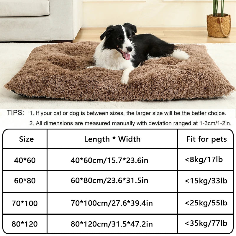 Plush Pillow Pet Bed