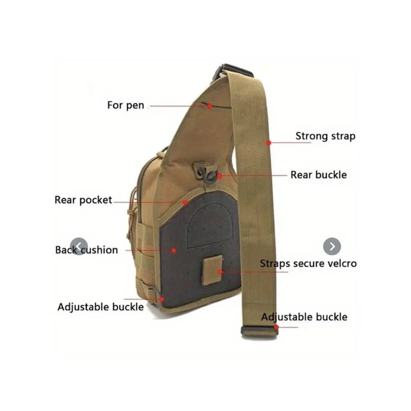 Versatile Tactical Sling Backpack