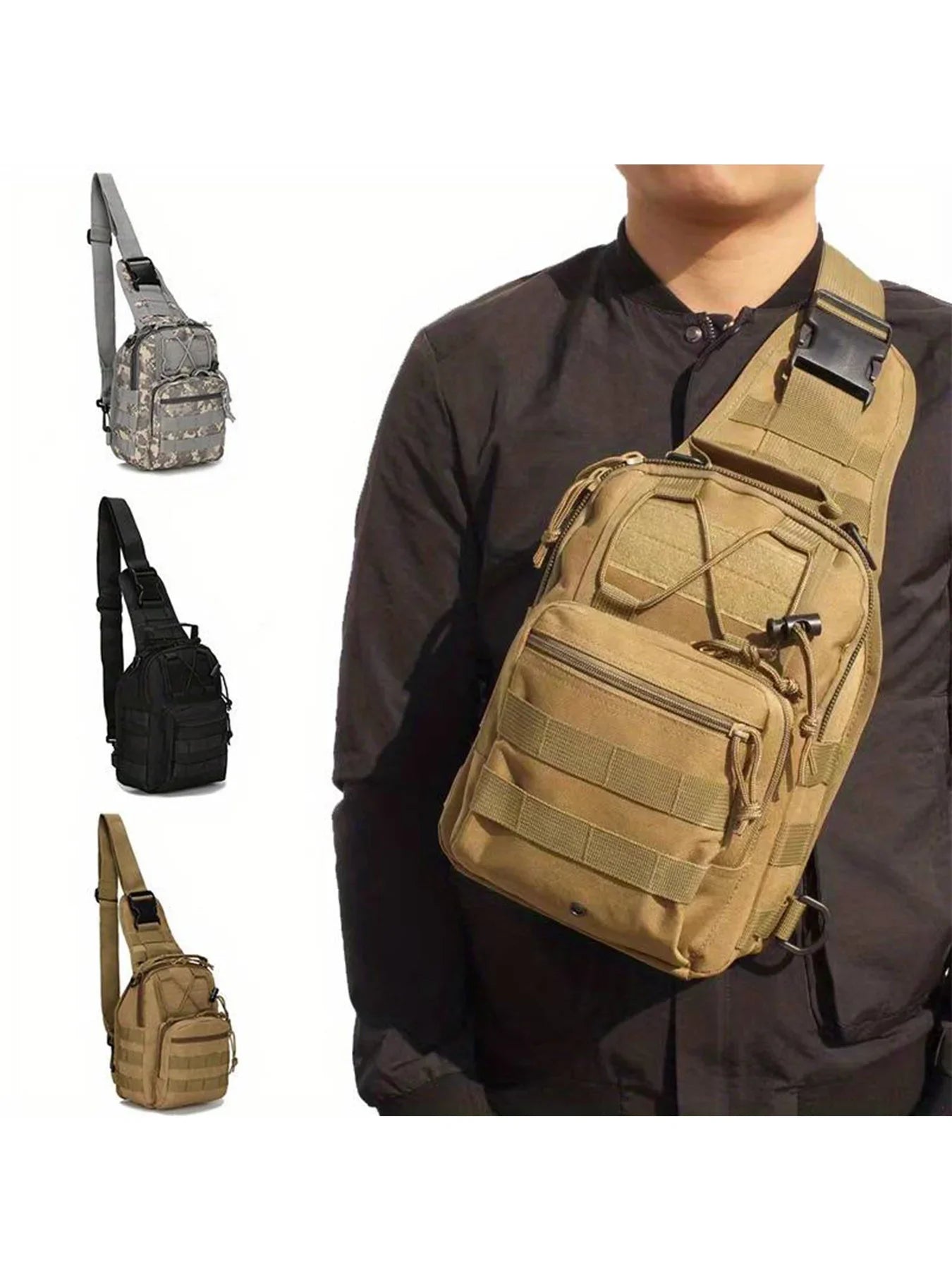 Versatile Tactical Sling Backpack