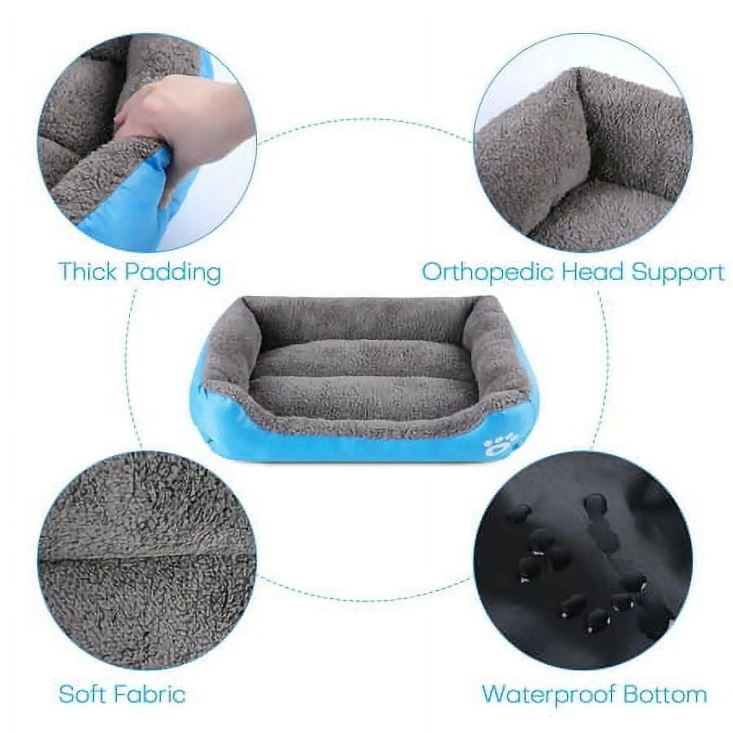 Soft Plush Pet Bed