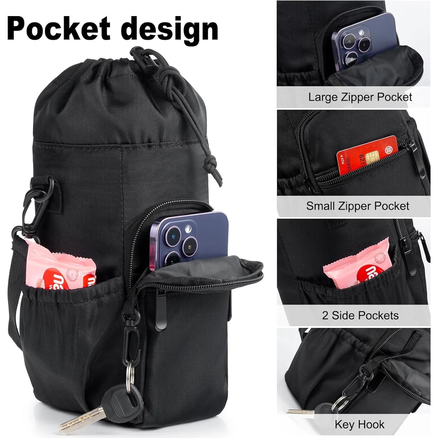Insulated Water Bottle Carrier