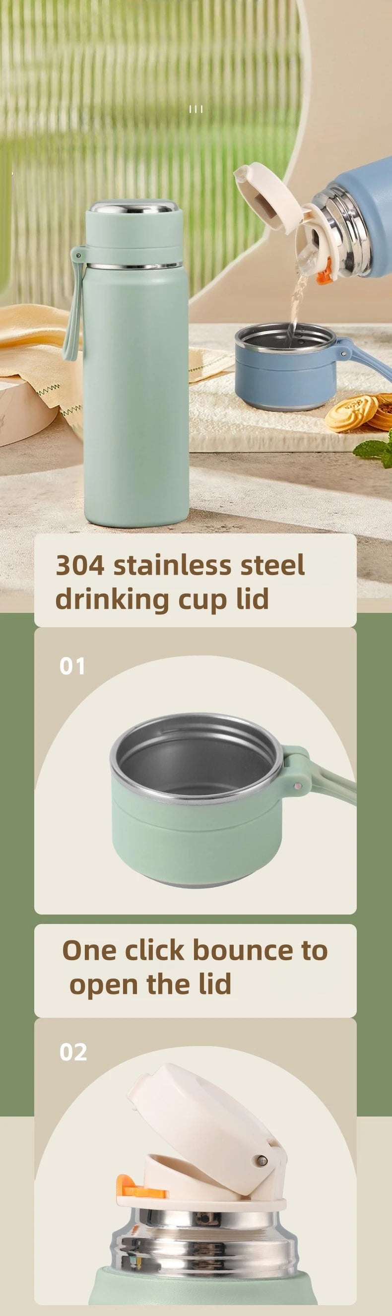 Stainless Steel Thermal Bottle