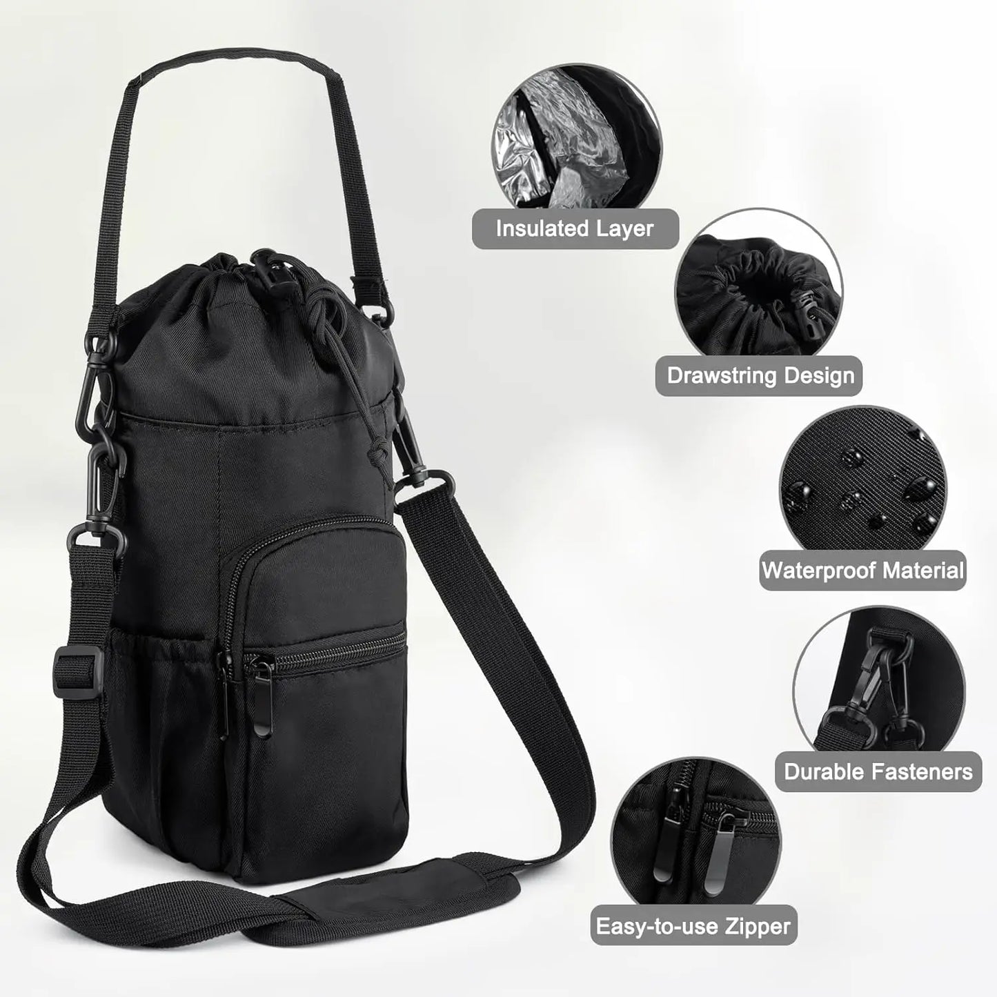 Insulated Water Bottle Carrier