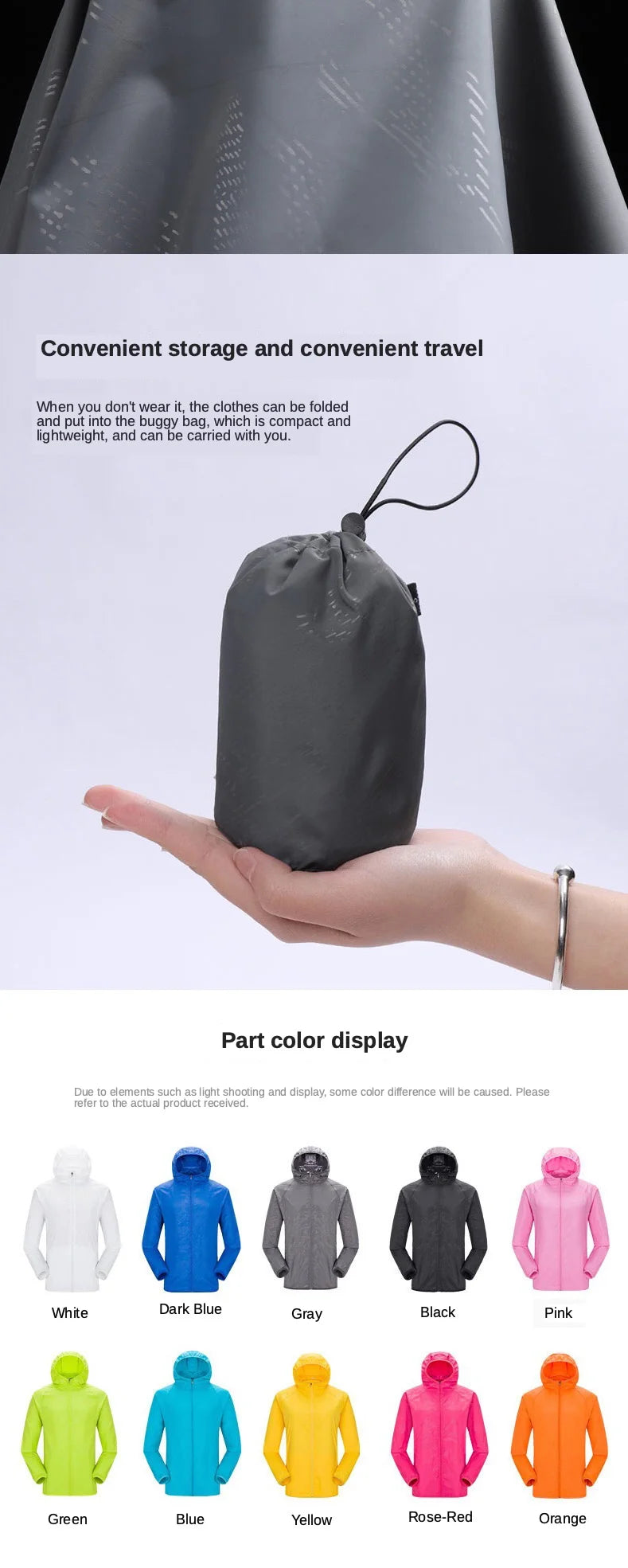 Outdoor Rain/wind Jacket